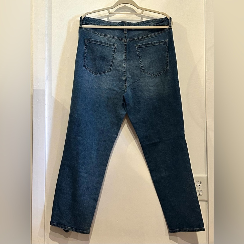 Dark Blue Denim Jeans